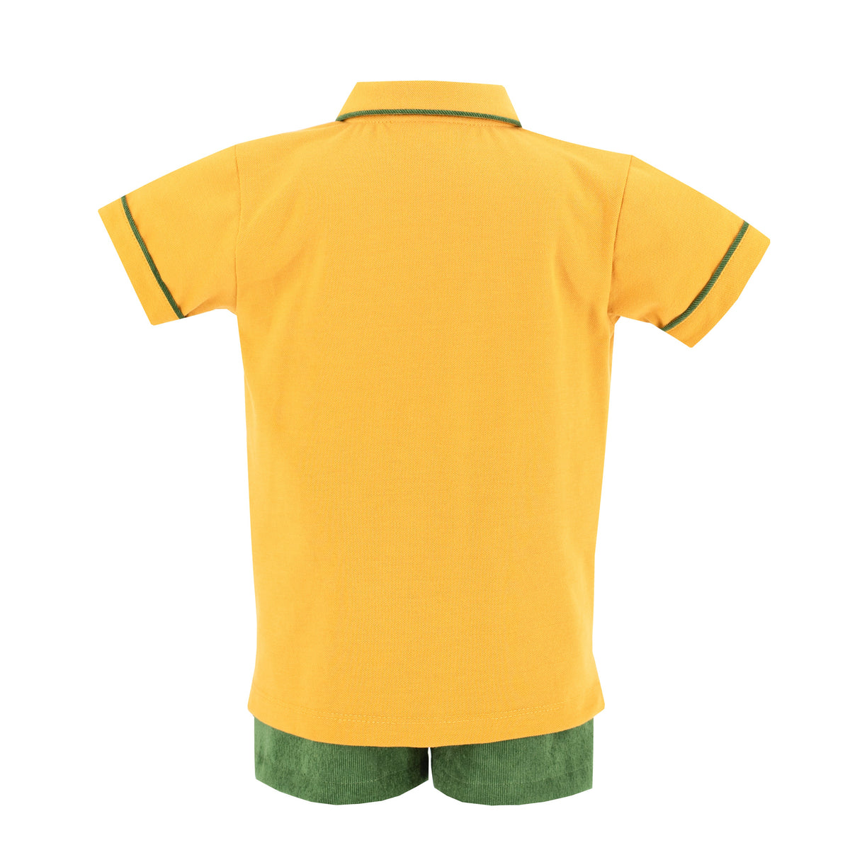 William Boy Polo Set in Mustard