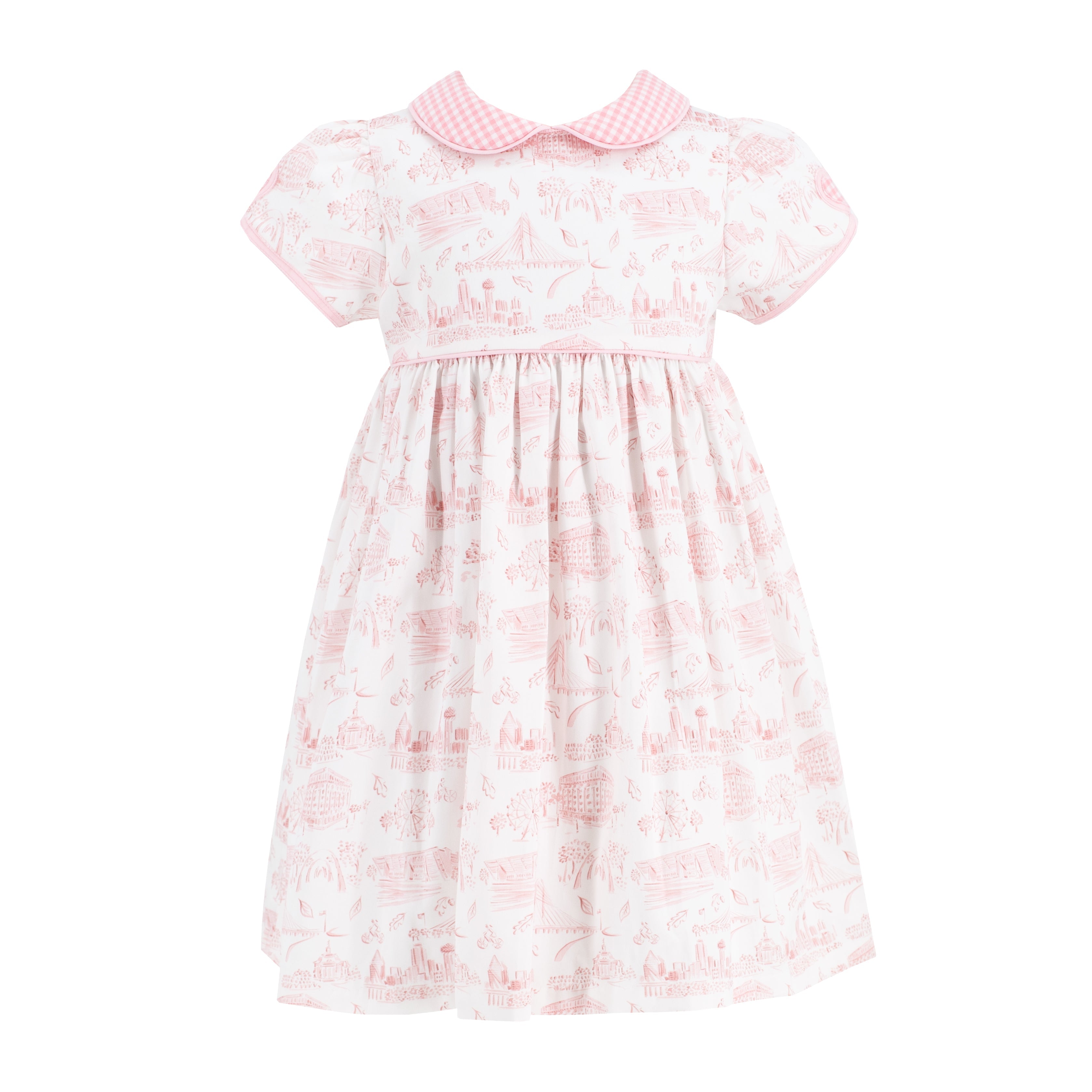 Sarita Girl Dress in Dallas Print
