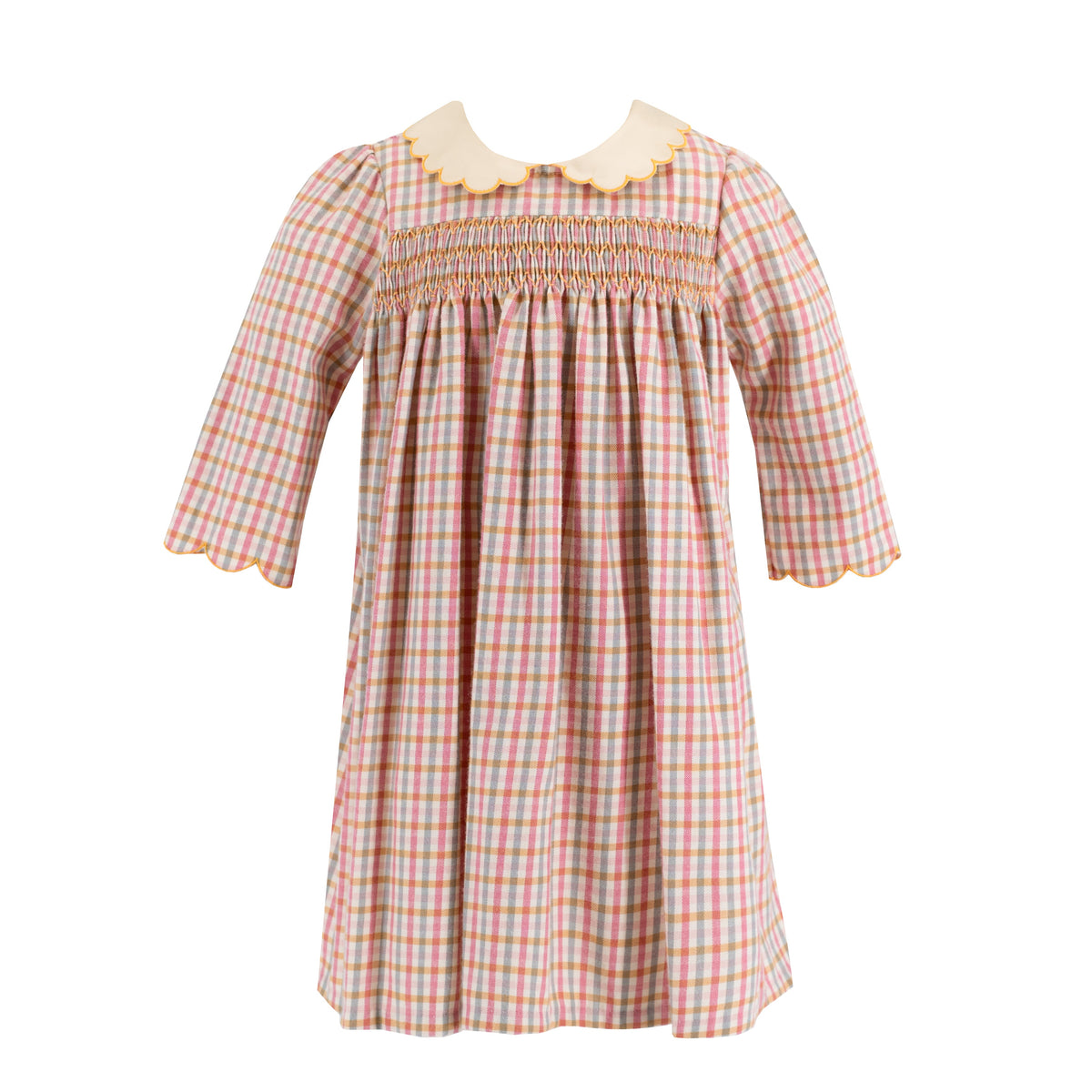 Mabel Girl Dress in Mum Gingham