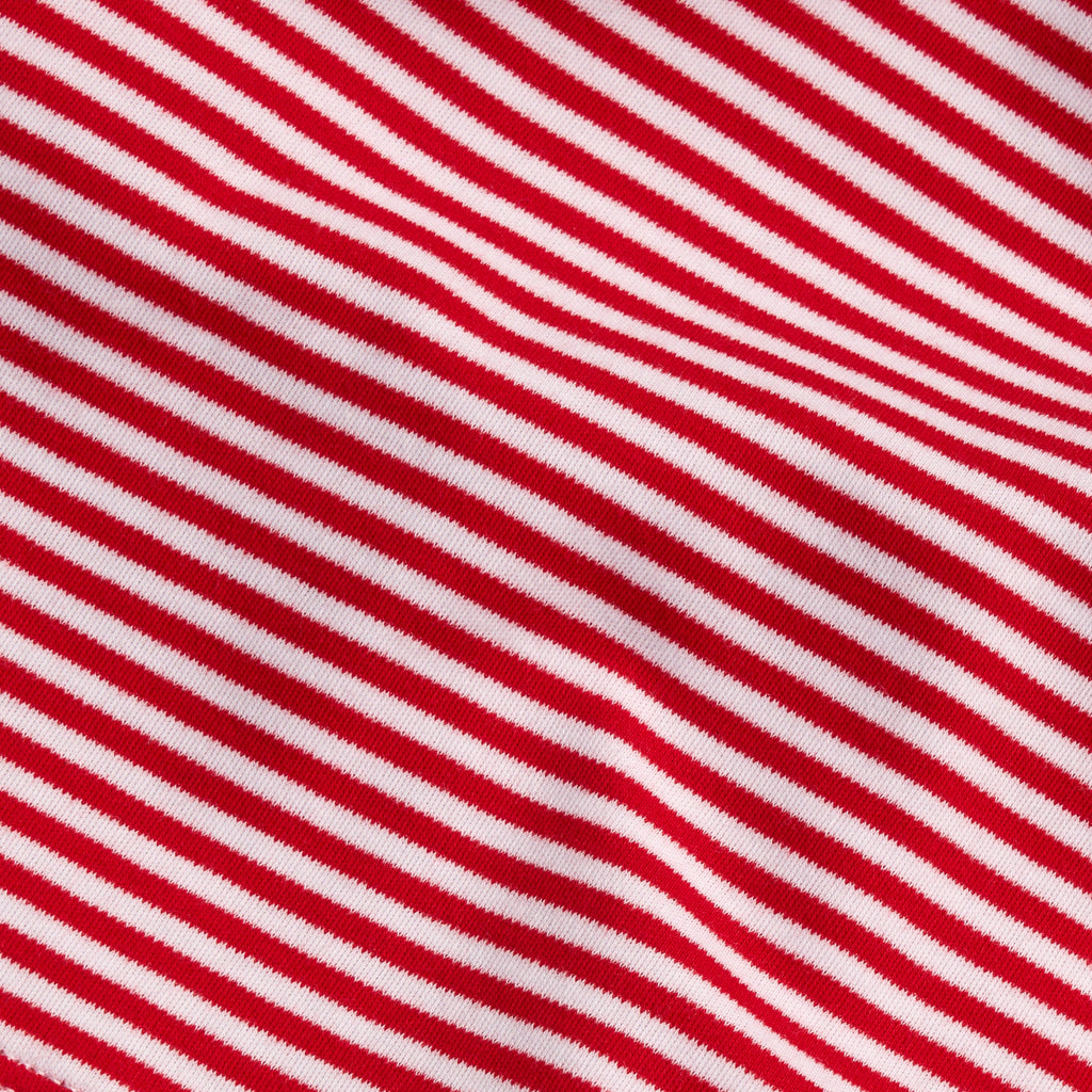 Little English classic children's clothing red and white stripe pattern 
