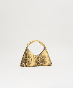 Metal Handle Rhea in Golden Roccia