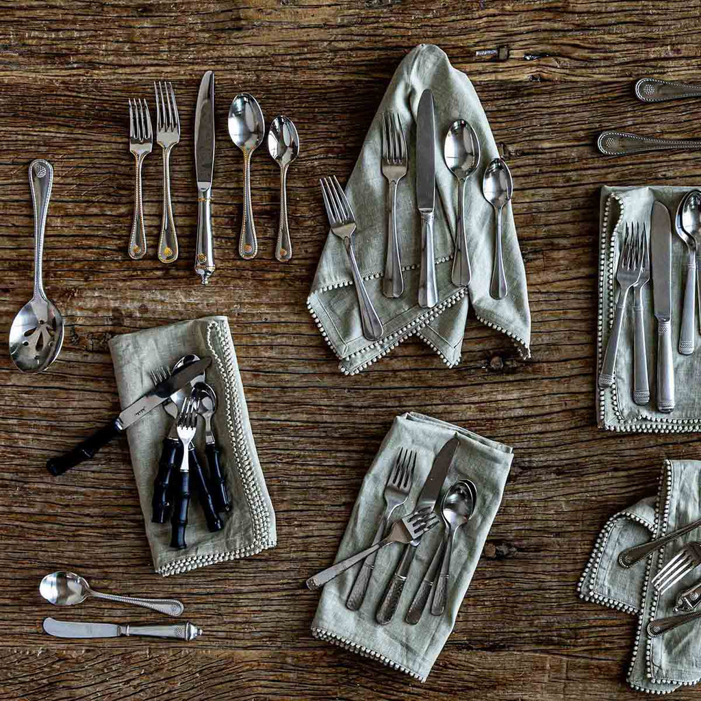 Bistro 20-Piece Place Setting in Bright Satin
