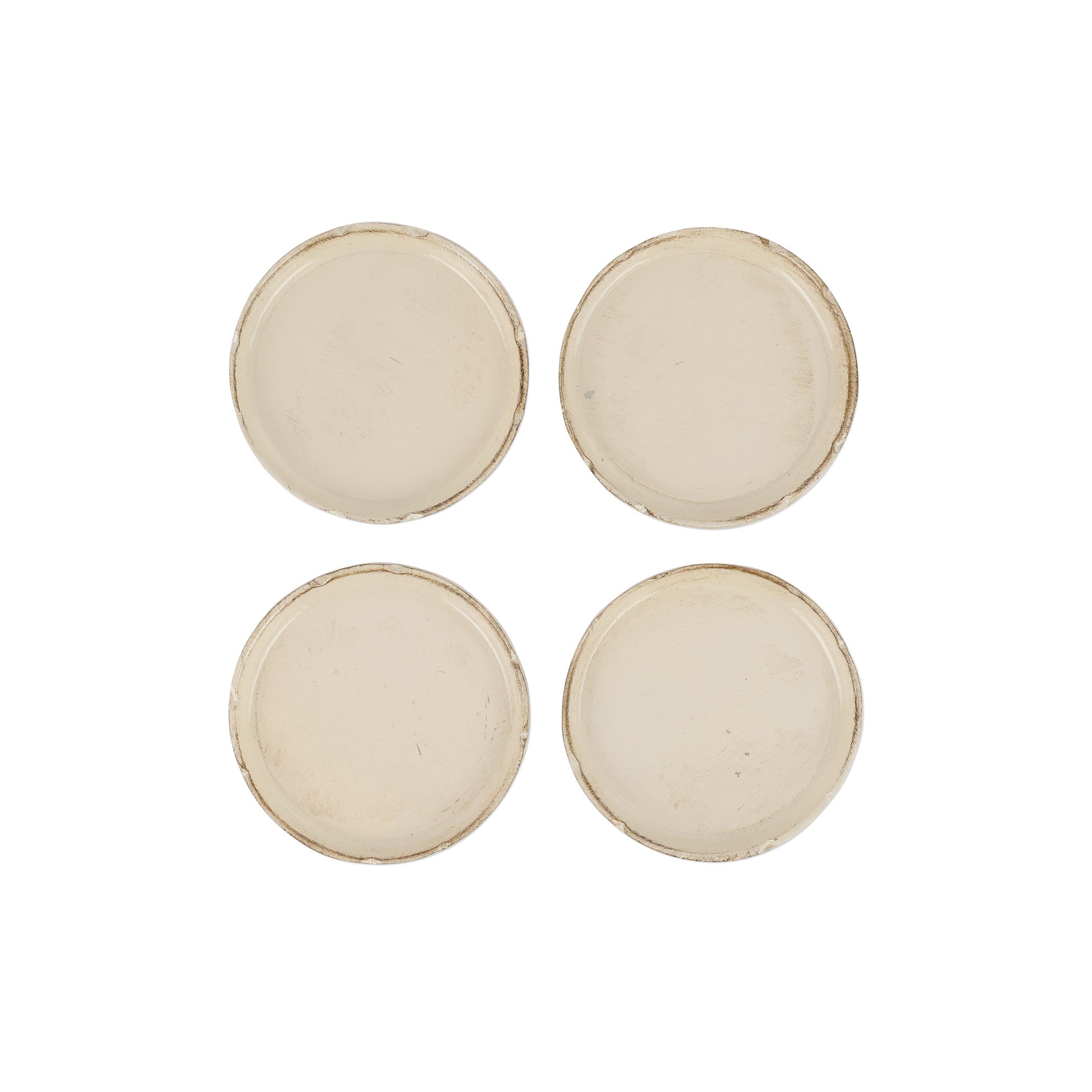 Florentine Wooden Accessories Tan Coasters,  Set of 4