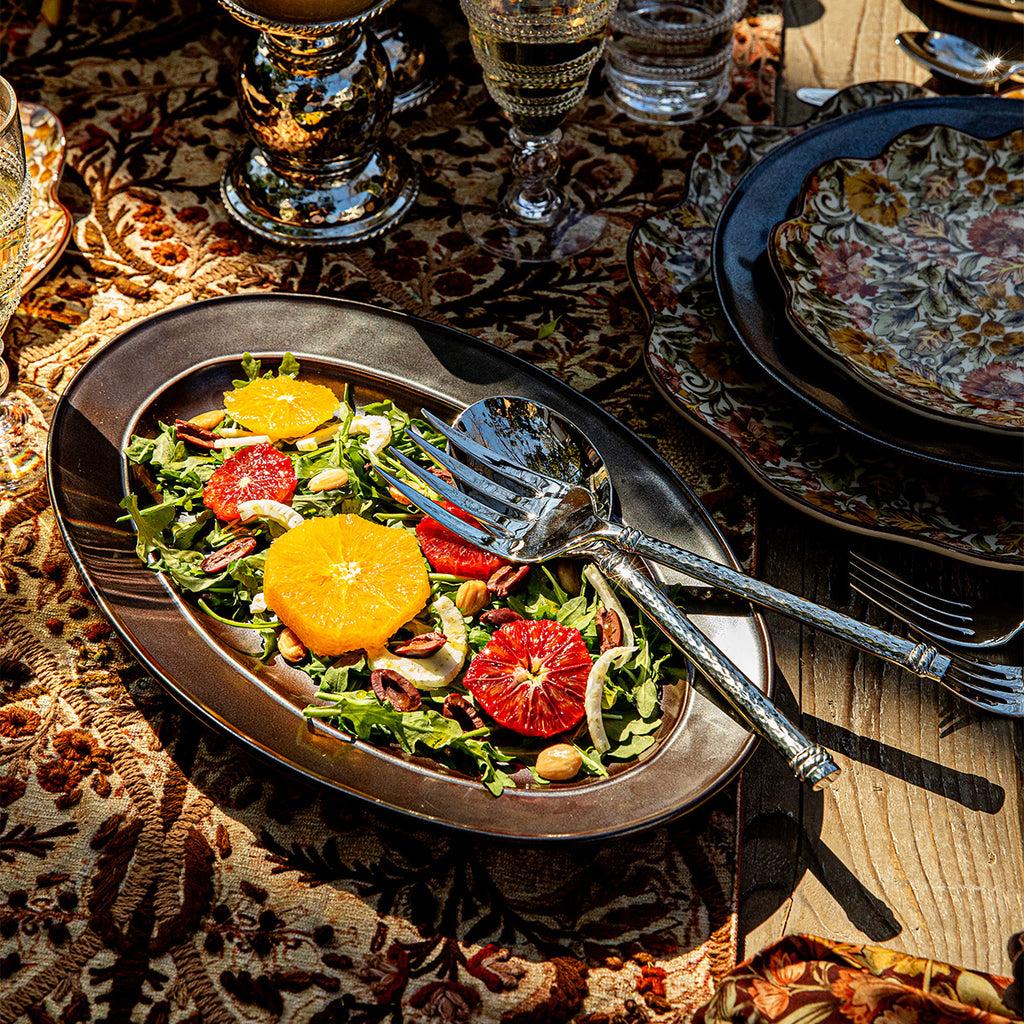 Graham Hostess in Polished, 2 Piece Set