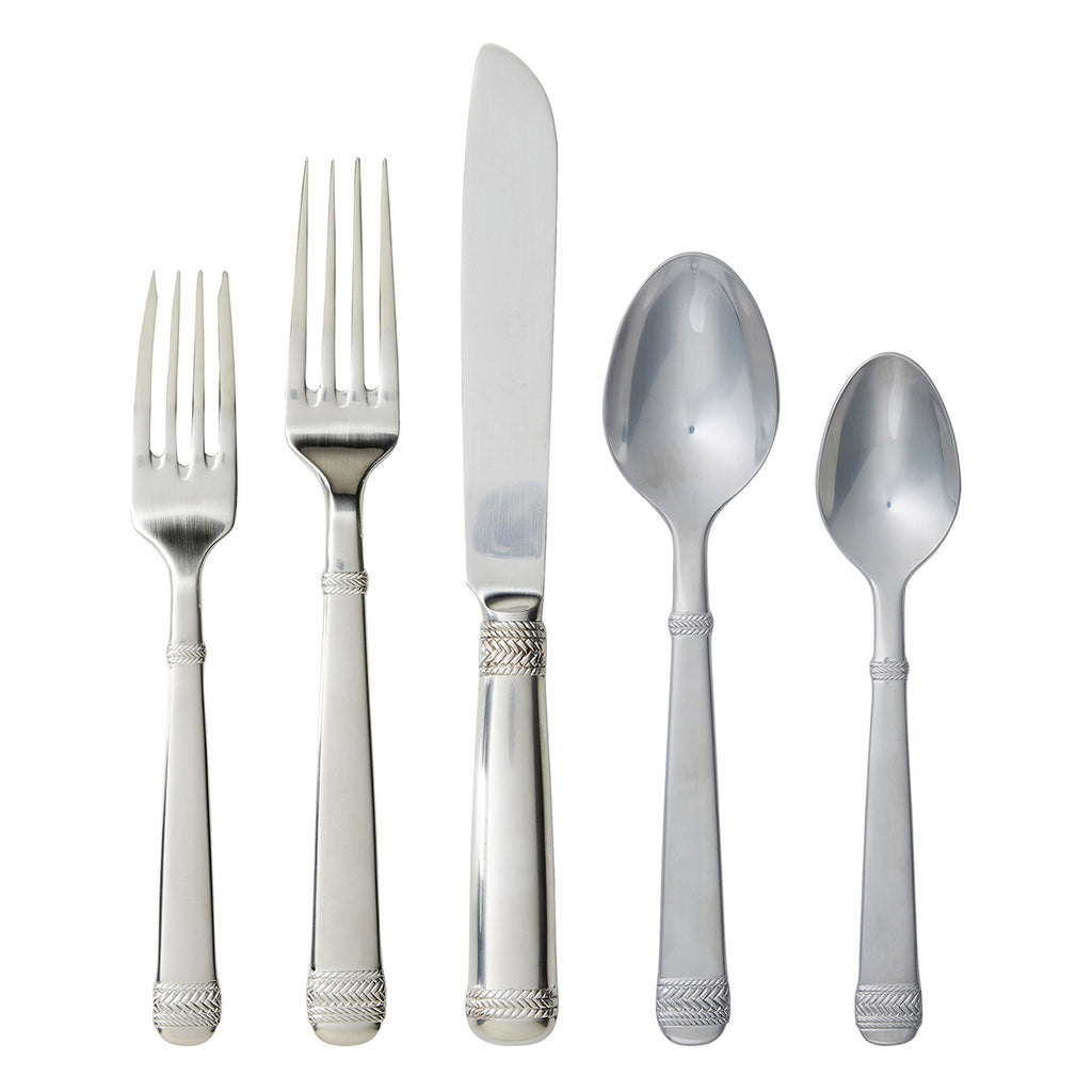 Le Panier 20-Piece Place Setting in Bright Satin