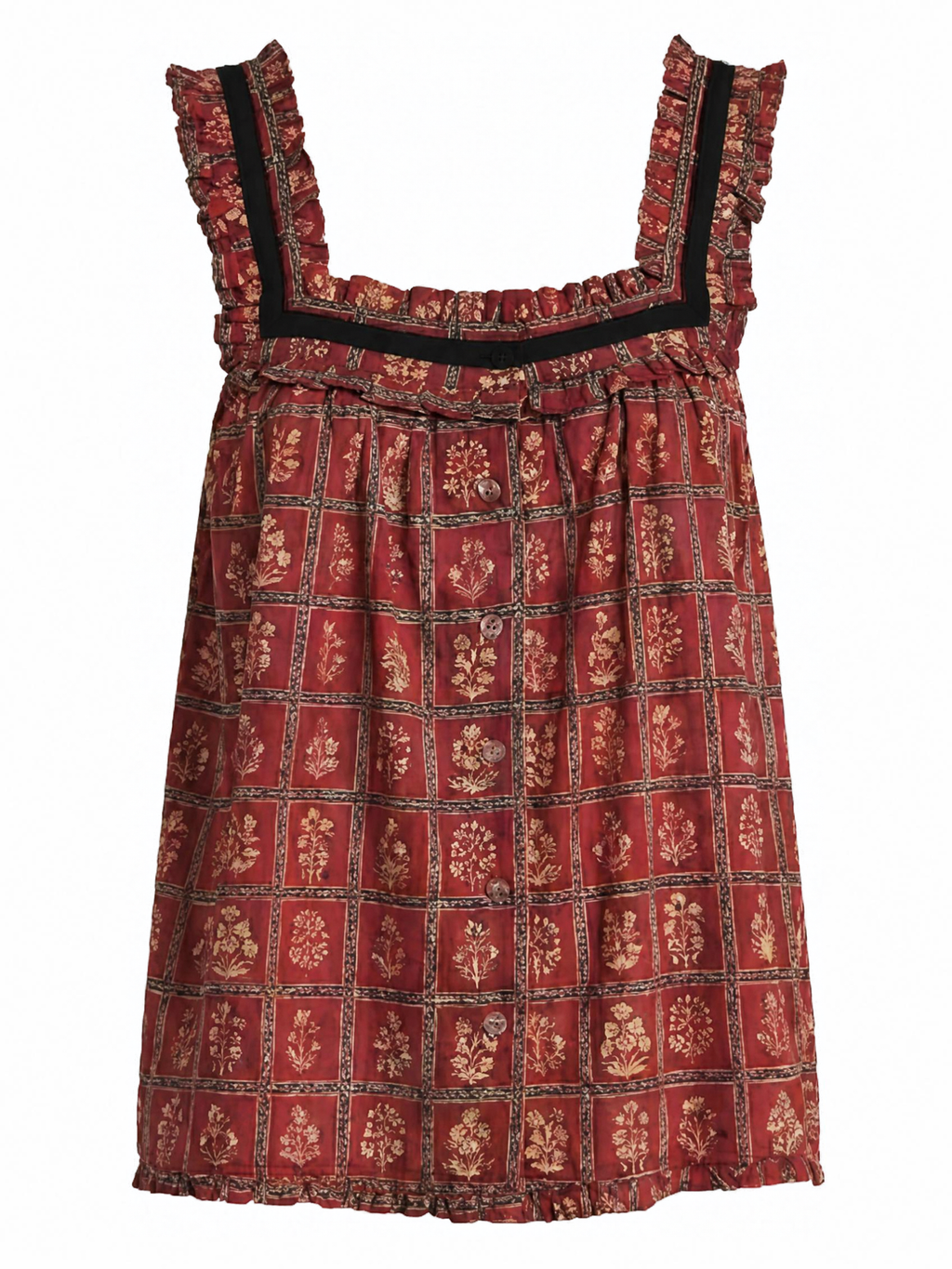 Playa Top in Crimson Bloom