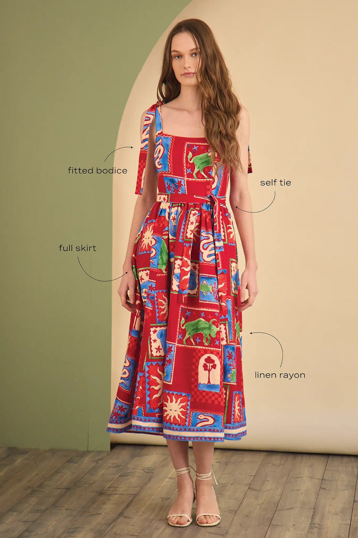 Quincy Dress in Santa Fe