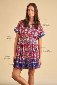 Howard Dress in Tapestry Floral