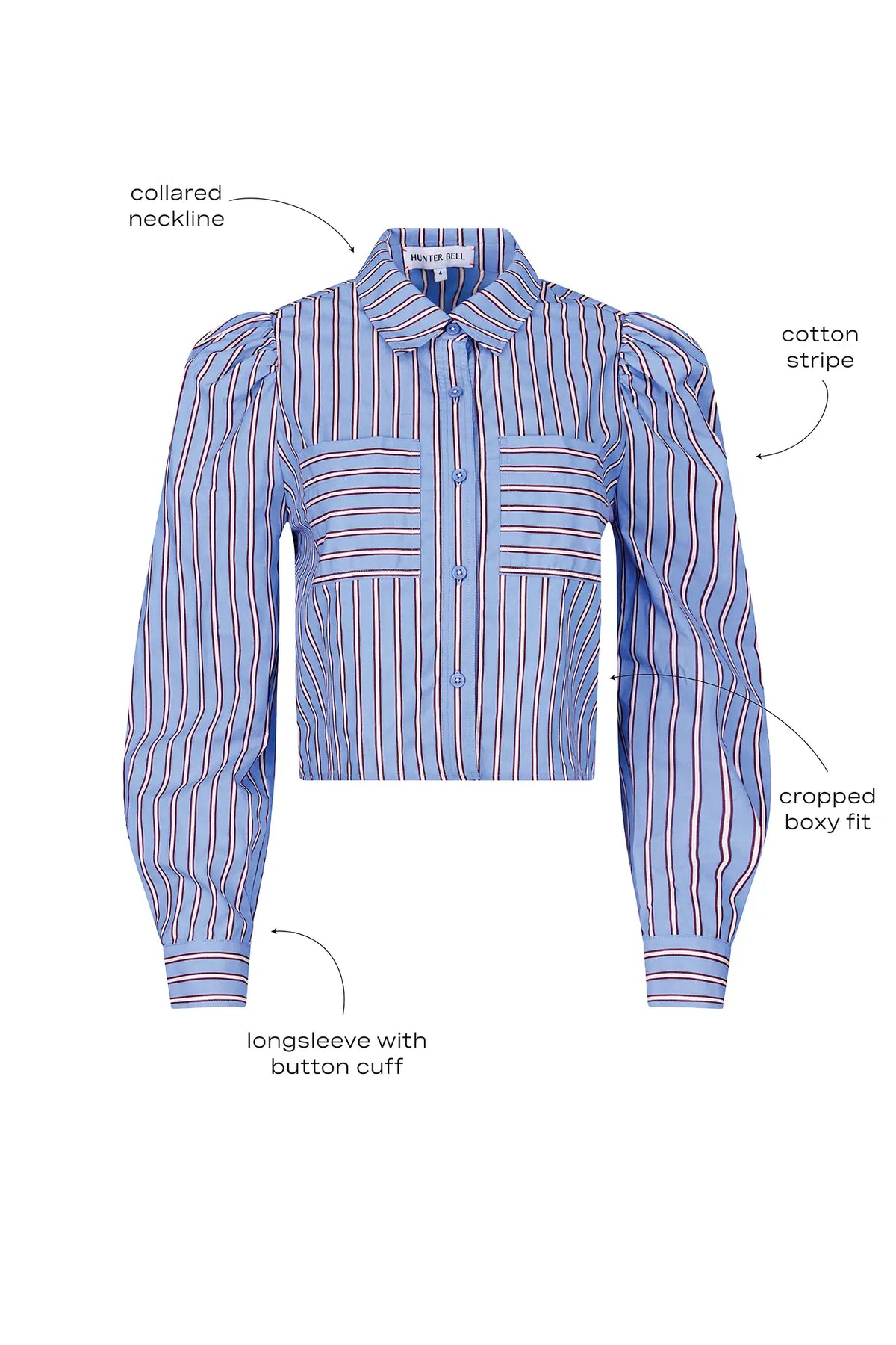 Maven Shirt in Marfa Stripe