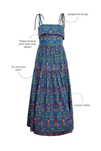 Dolly Dress in Midnight Garden