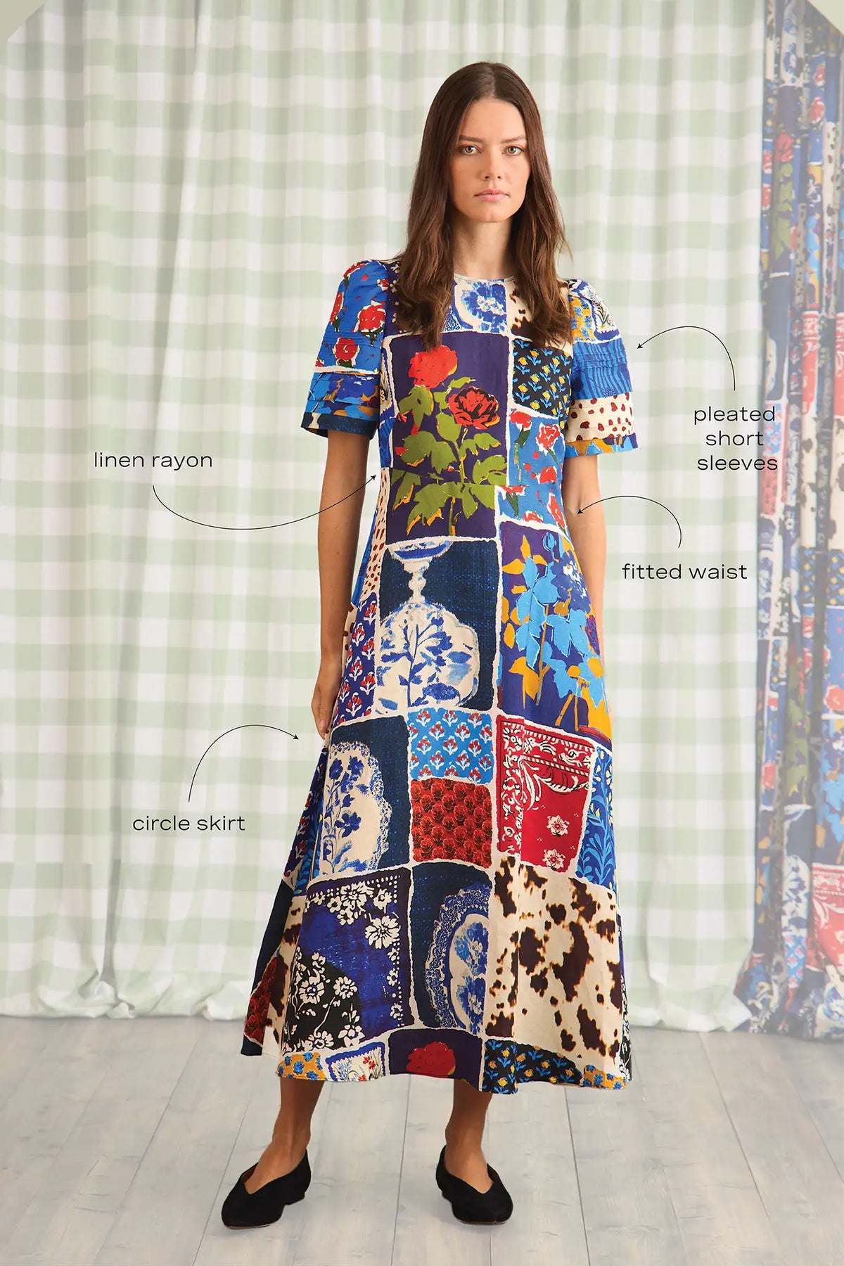 Casey Dress in Nightingale