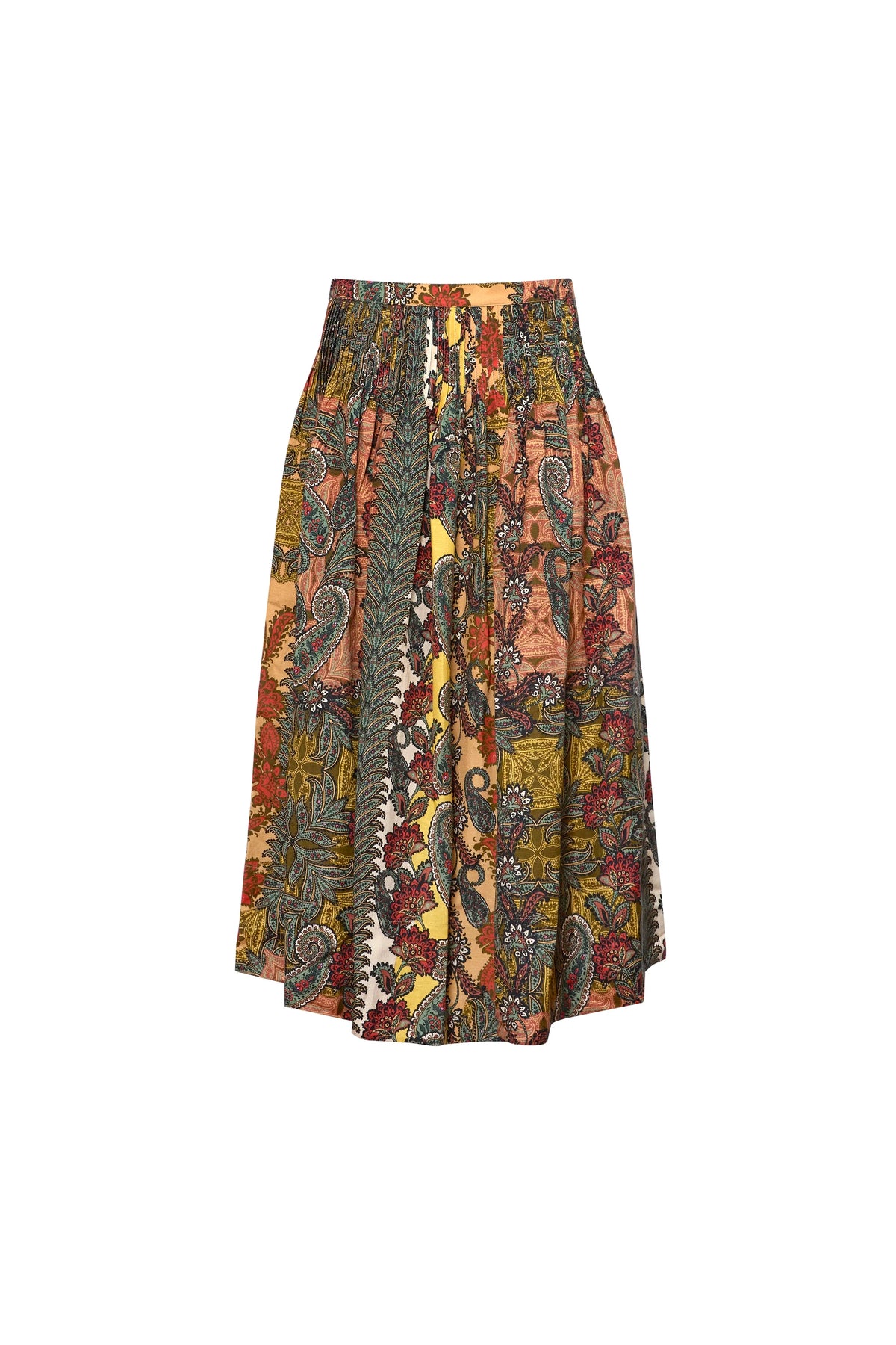 The Fallon Skirt in highland tapestry. 