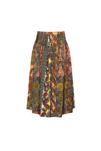 The Fallon Skirt in highland tapestry. 