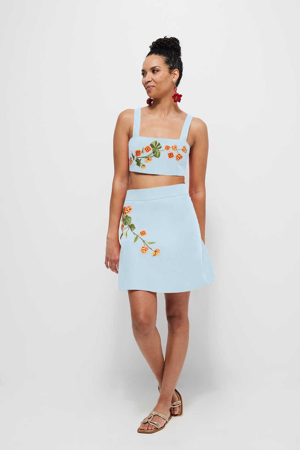 Burcu Skirt Set