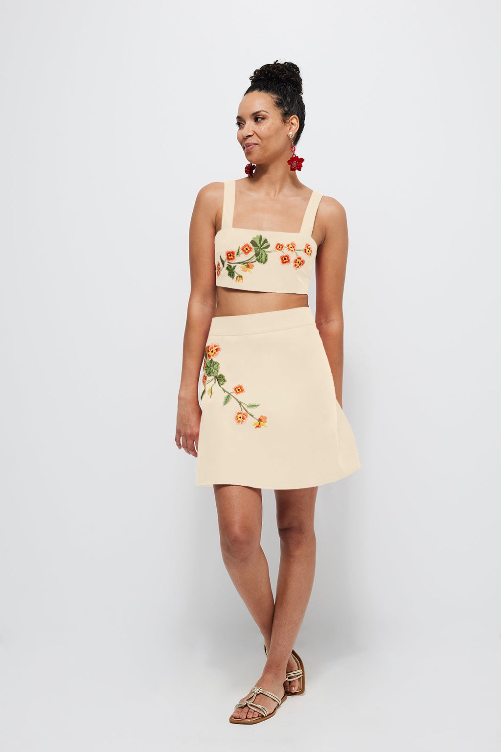 Burcu Skirt Set