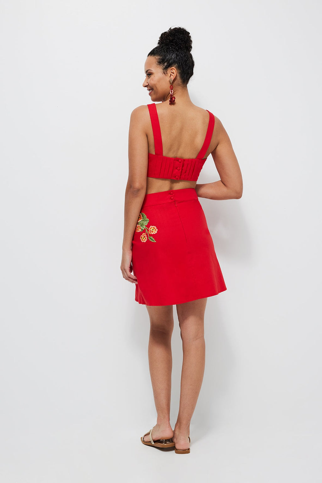 Burcu Skirt Set