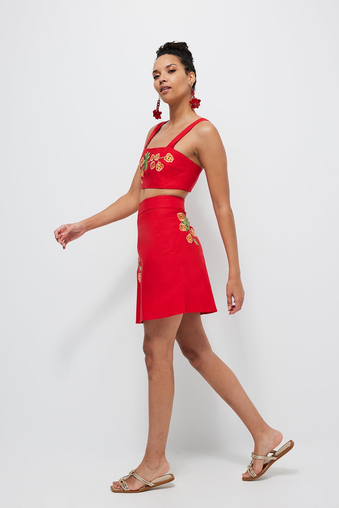 Burcu Skirt Set