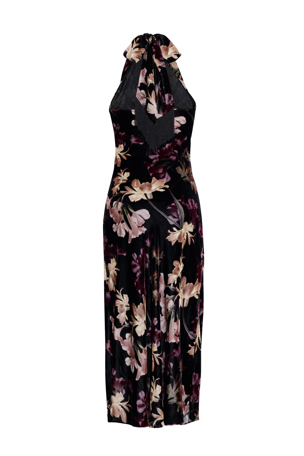 Fara Dress in Elysian Flora Black