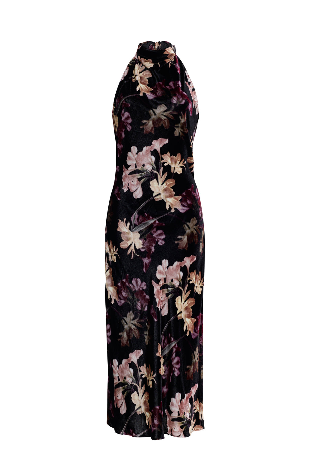 Fara Dress in Elysian Flora Black