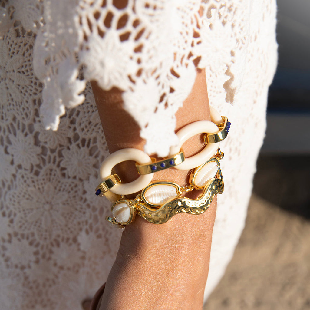 Stacking Squiggle Cuff