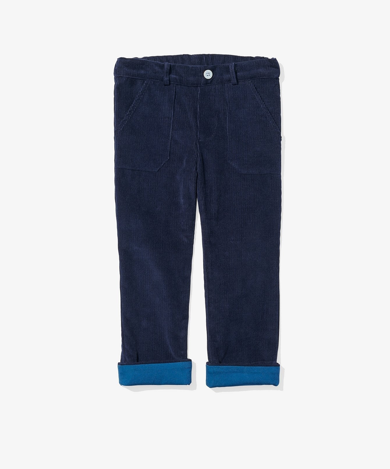 Grow Pant in Navy Corduroy