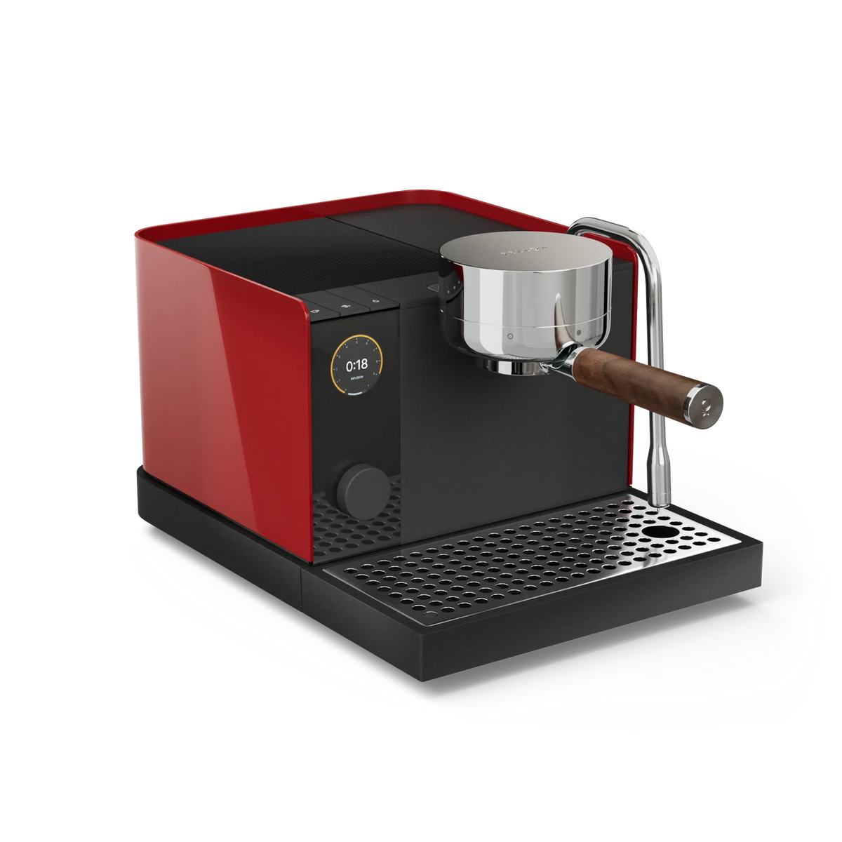 Espresso Series 1 in Cherry Red + Walnut