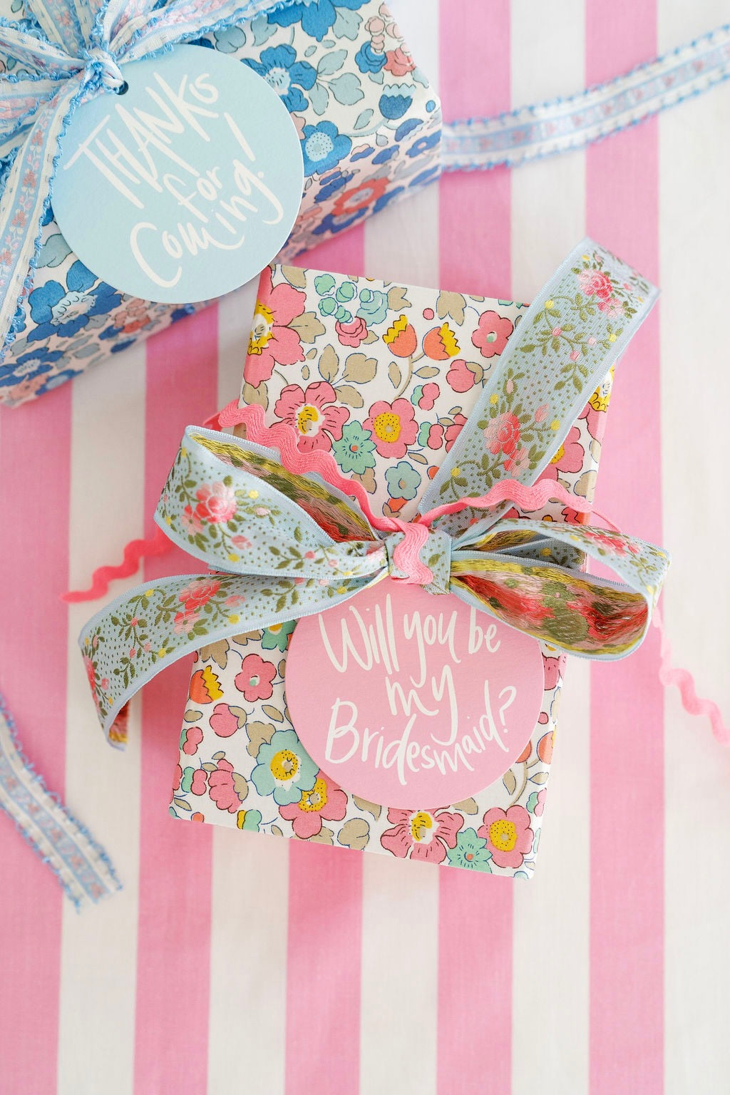"For The Bridesmaid" Gift Tags