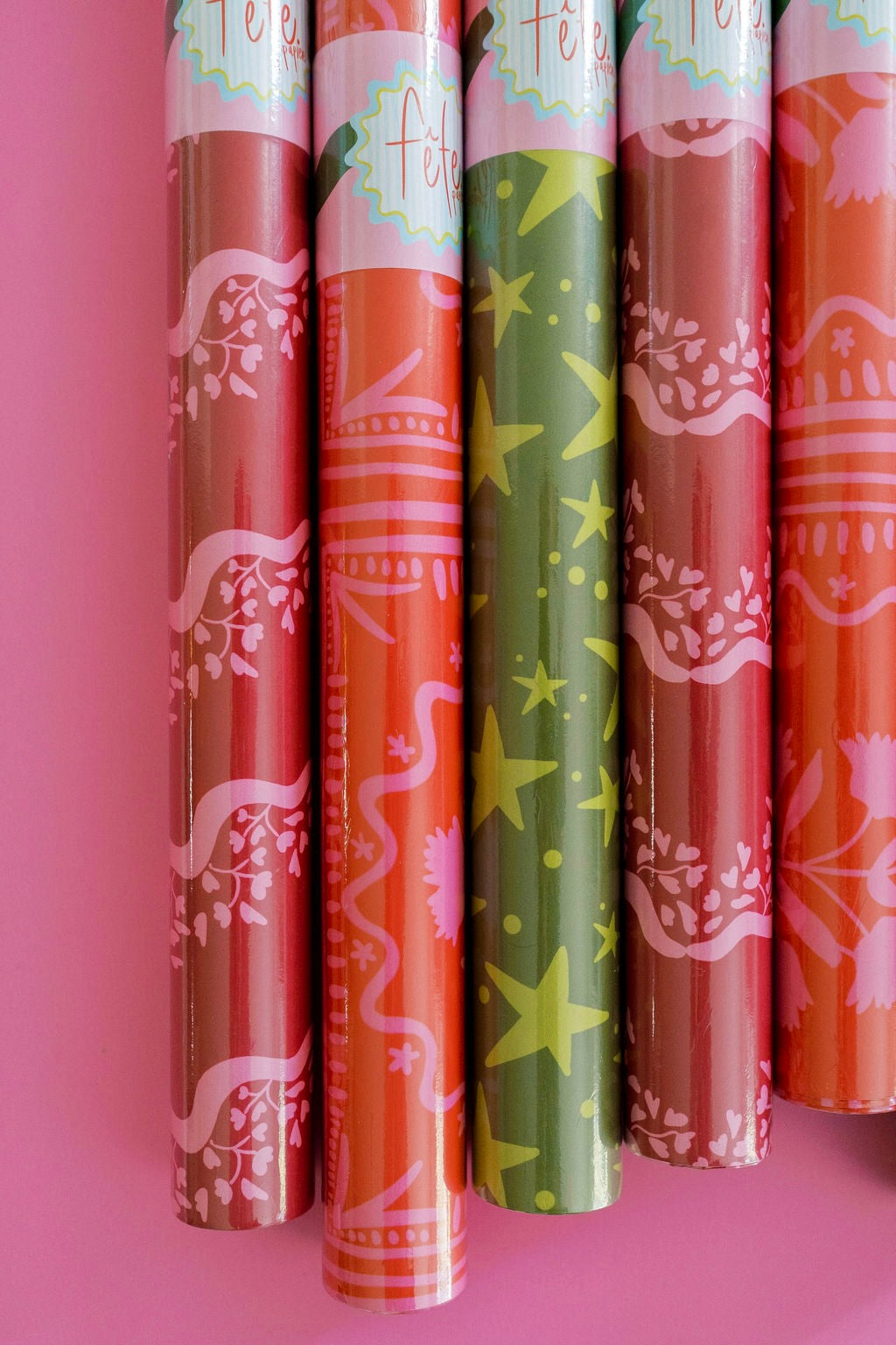 Bright Stars Reversible Gift Wrap