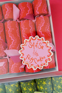 Floral Vine Party Crackers, Set of 6