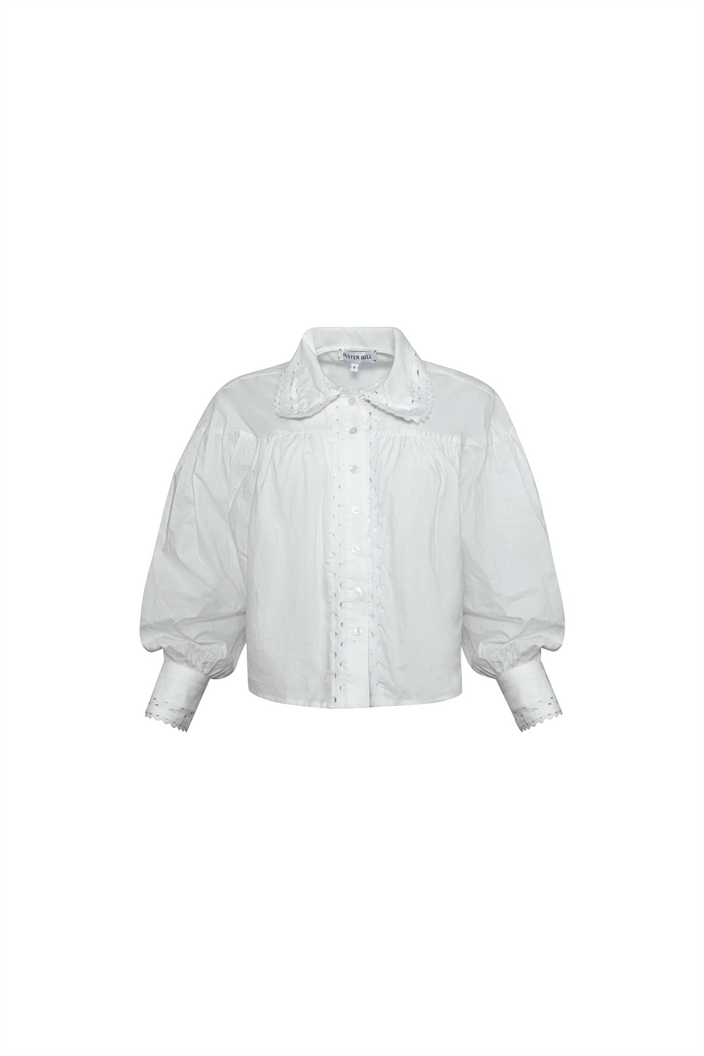 The Finch Top in White. 