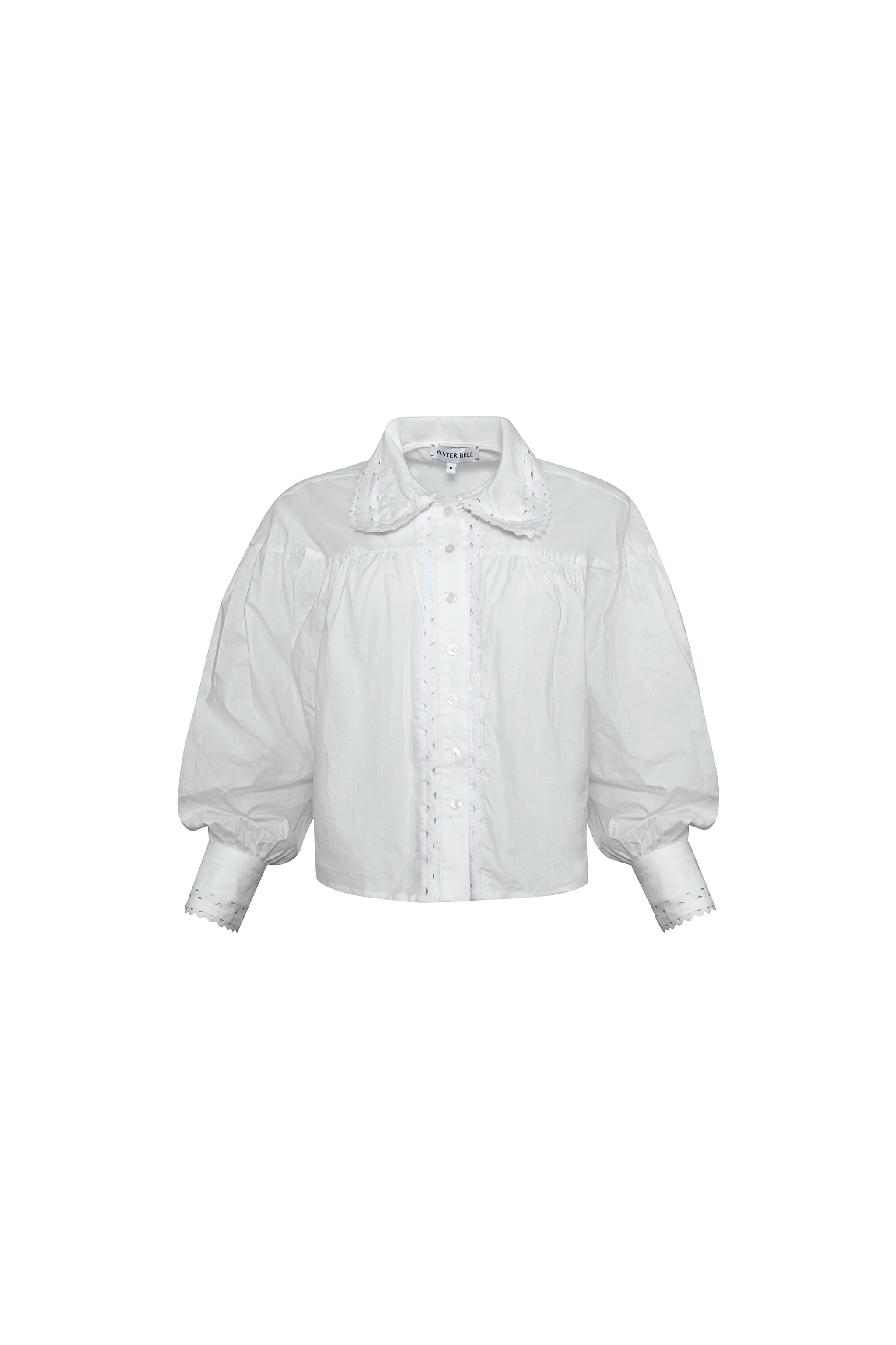 The Finch Top in White. 