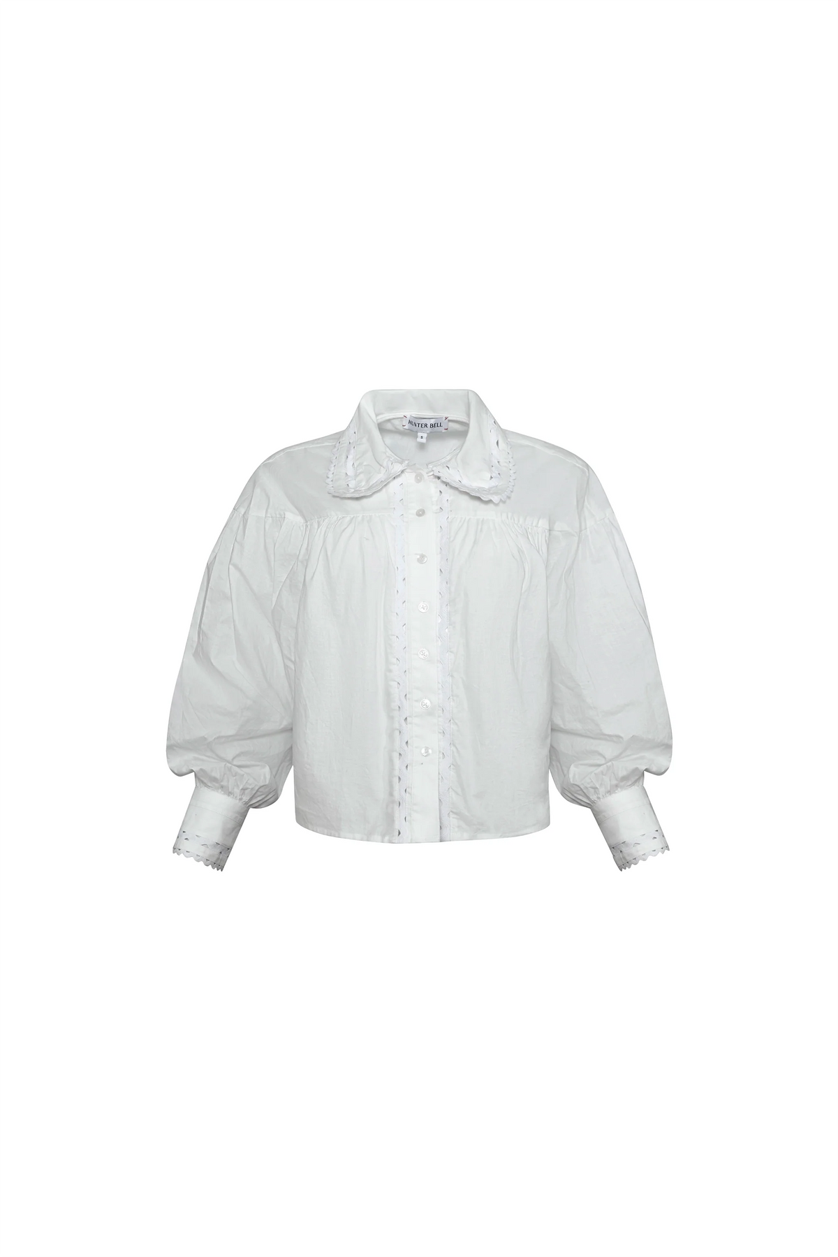 The Finch Top in White. 