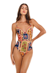 Petra One Piece Swimsuit in Fiore