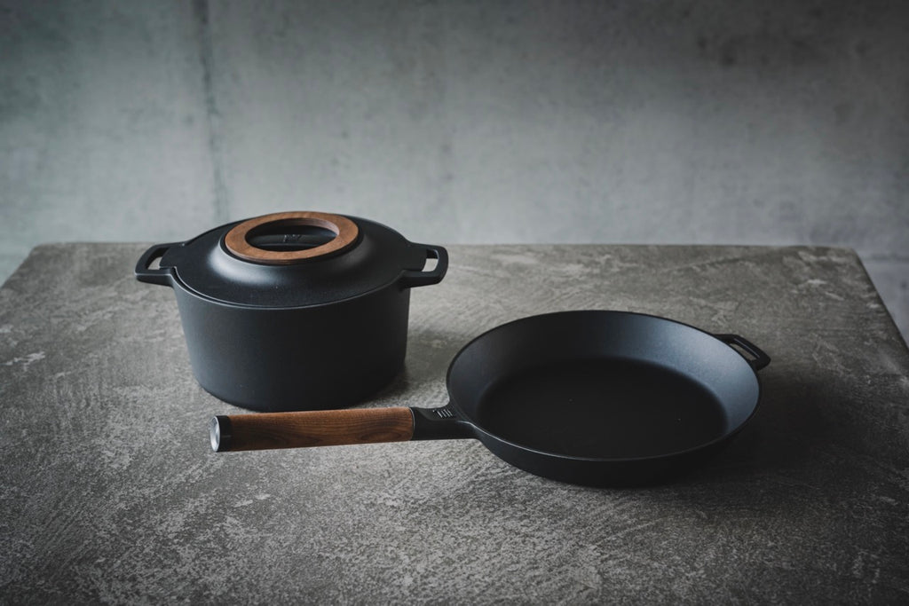 Norden Cast Iron Frying Pan, 9.45"