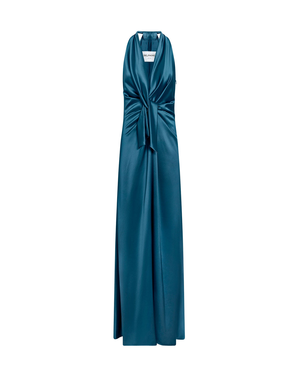 Ava Gown in Peacock Blue