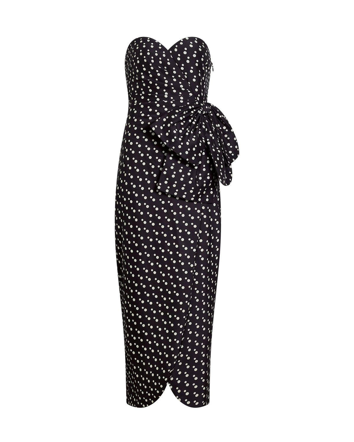 Lala Polka Dot Dress in Noir Multi