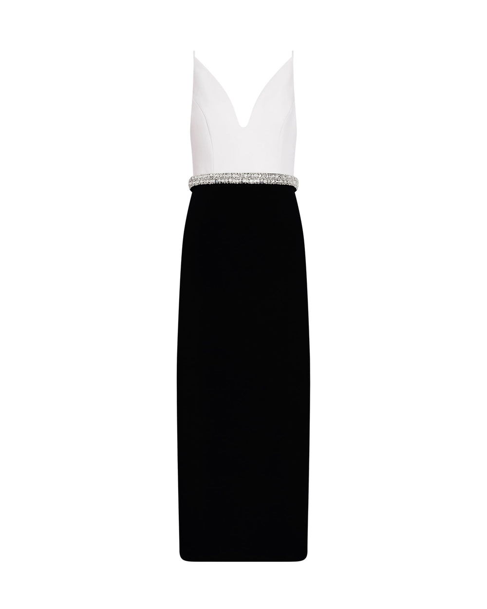 Rose Dress in Ivory/Noir