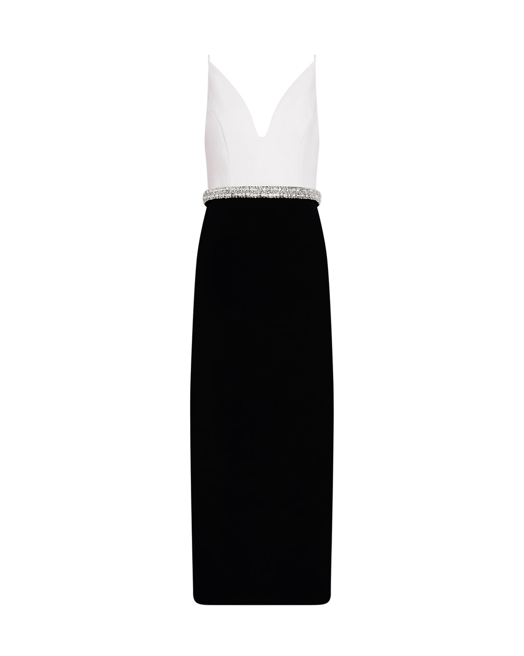 Rose Dress in Ivory/Noir