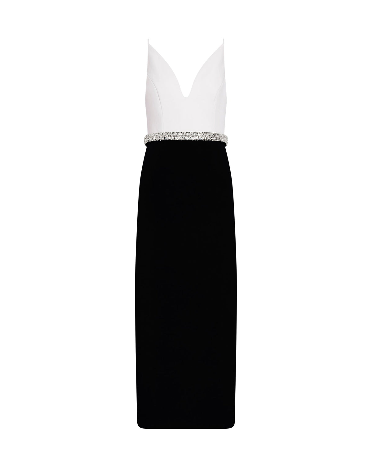 Rose Dress in Ivory/Noir