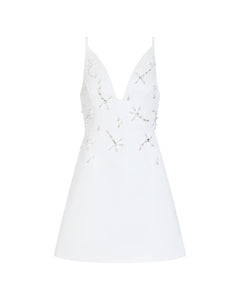 Seraphina Embellished Dress in Ivory