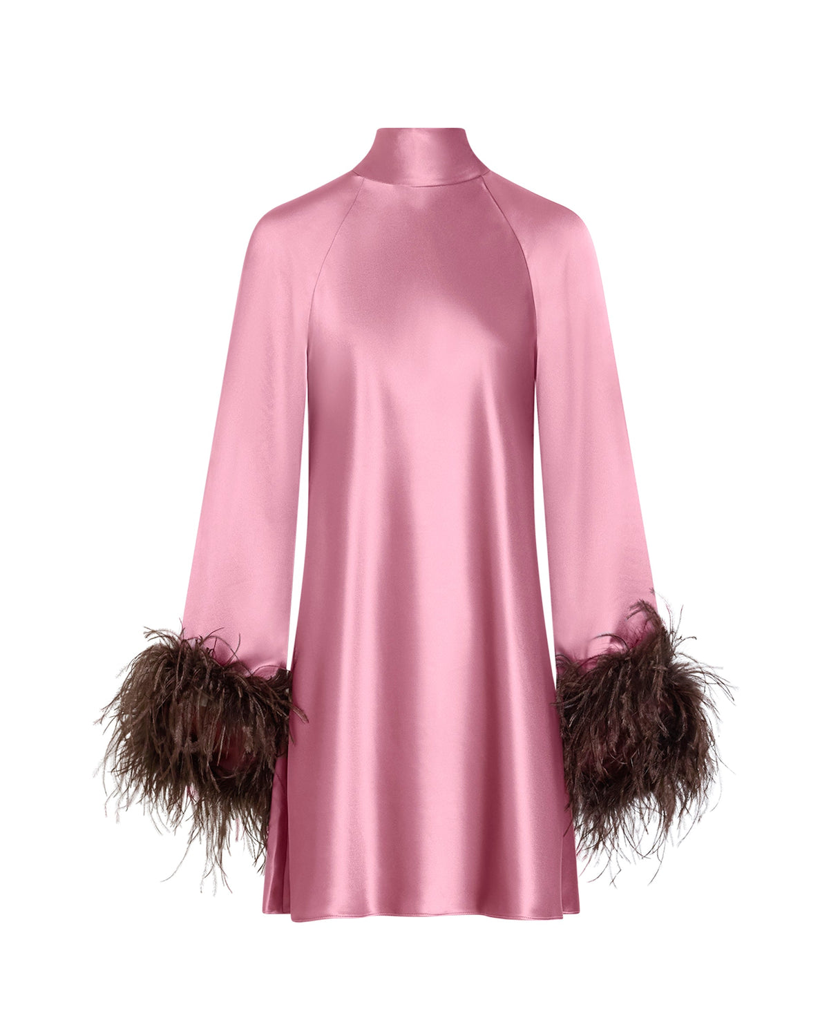 Sylvie Dress in Rosewater/Chocolate