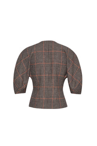 Fletcher Top in Odette Plaid