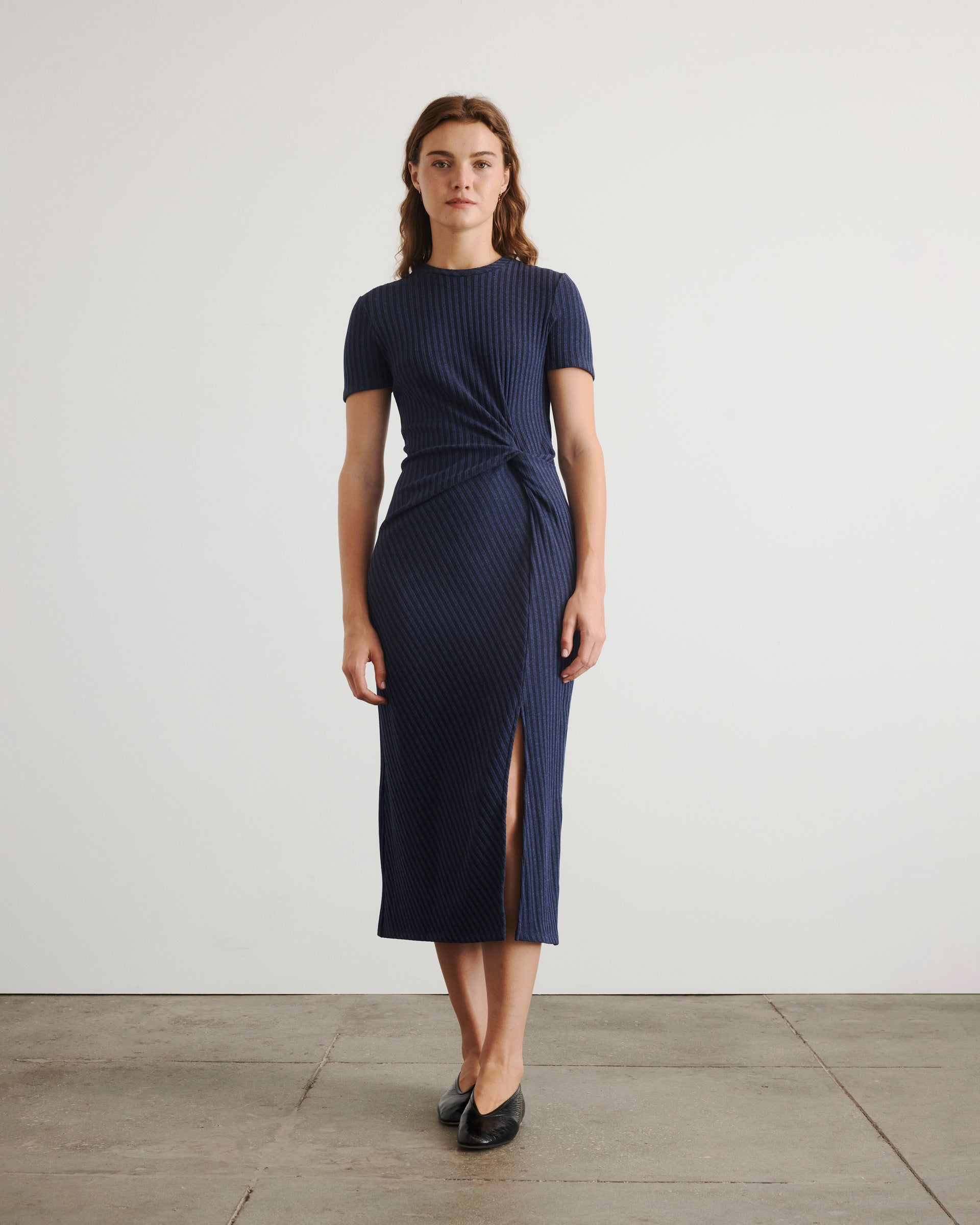 Flint Dress in Maritime Blue