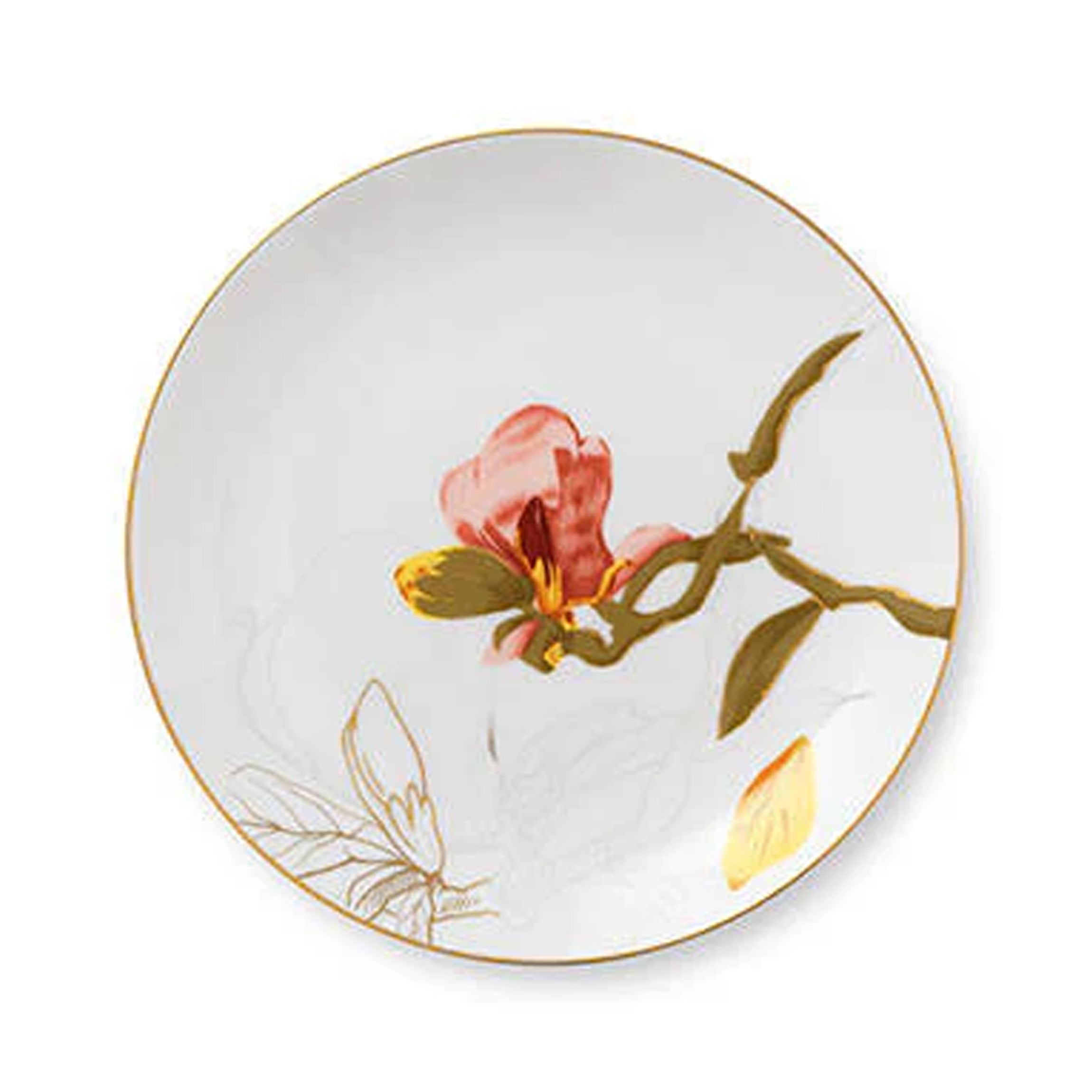 Flora Plate 8.5" Magnolia