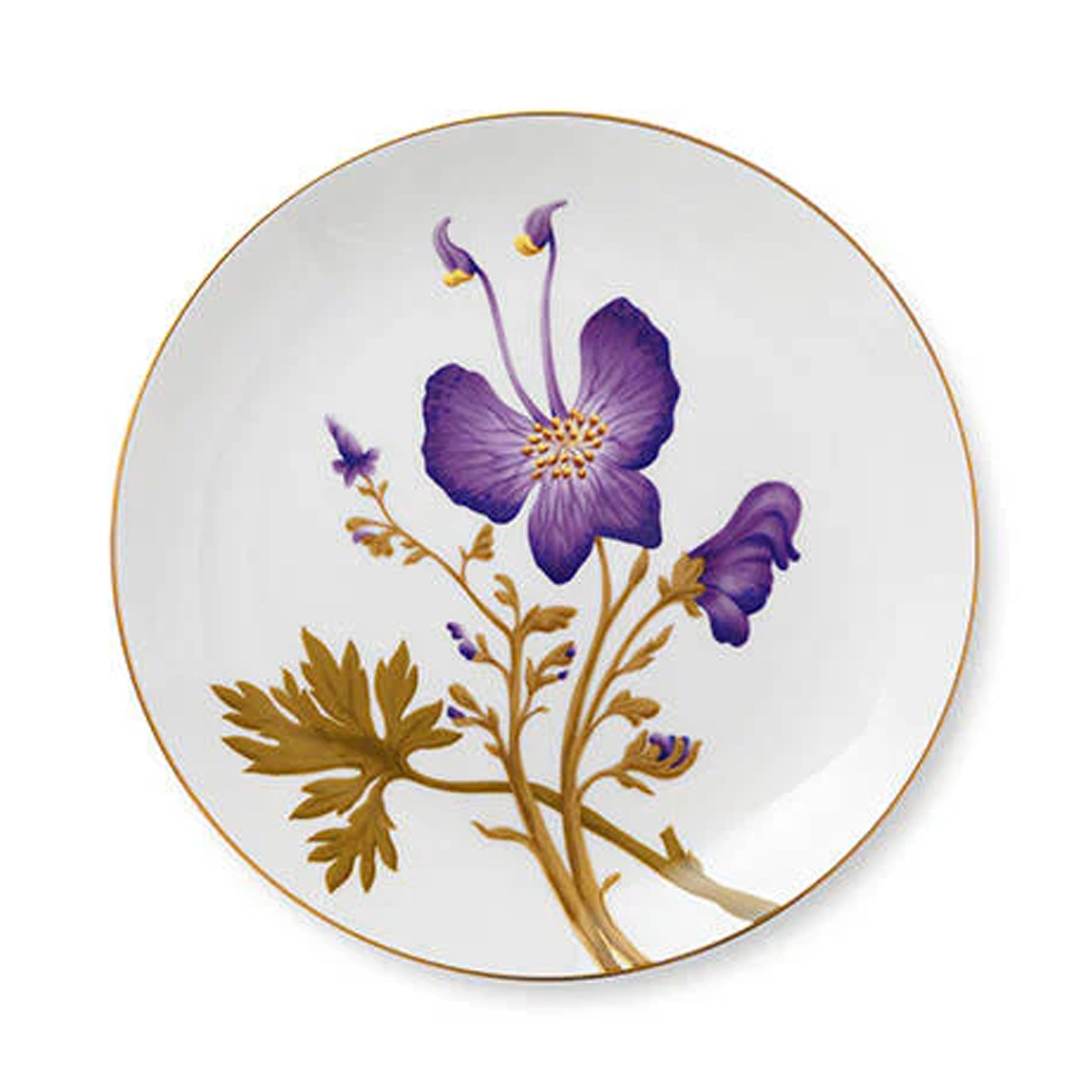 Flora Plate Pansy 10.75"