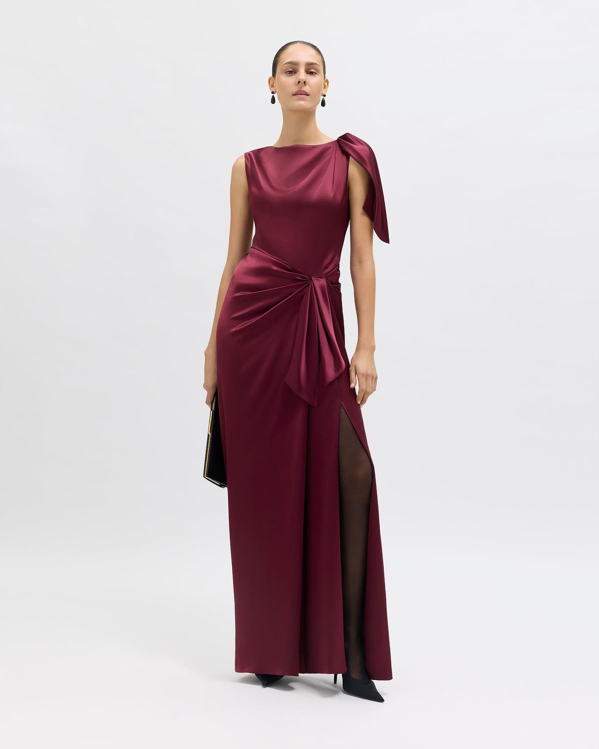 Florence Gown in Pinot