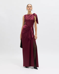 Florence Gown in Pinot