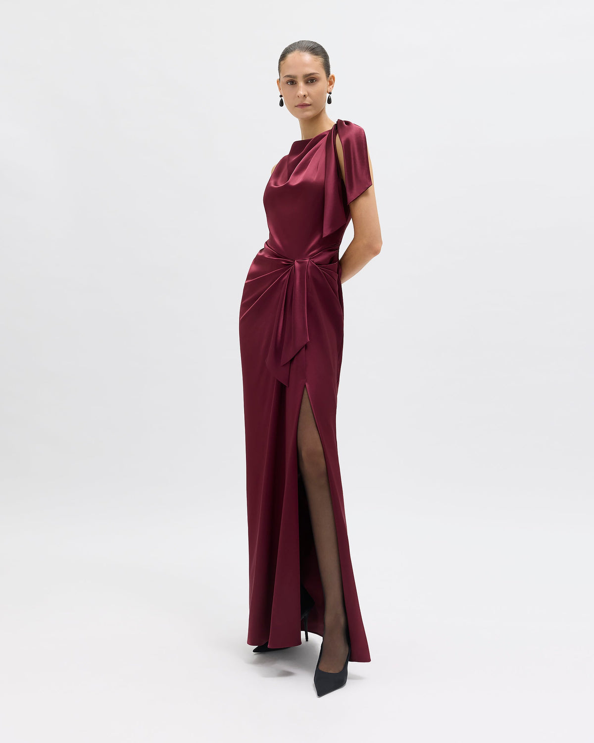 Florence Gown in Pinot