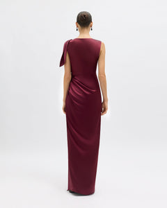 Florence Gown in Pinot