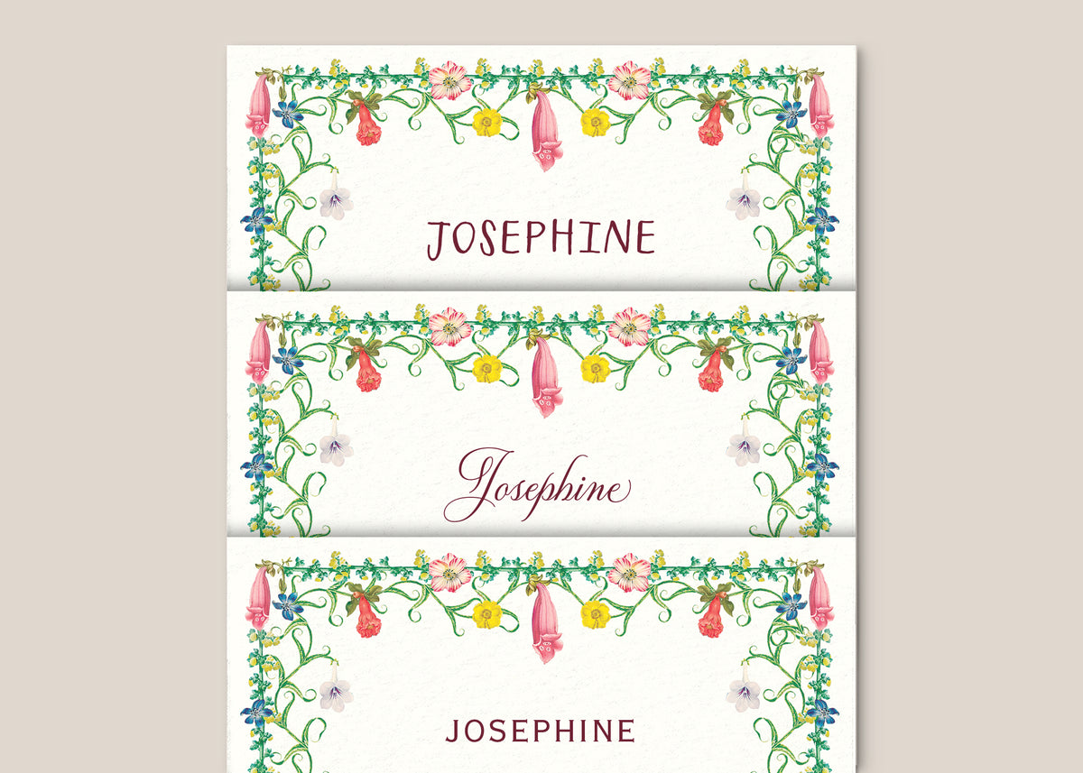 Floretta Place Cards